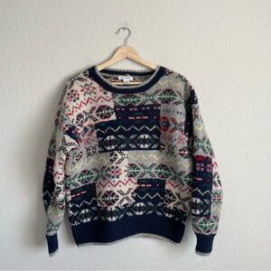 Vintage sweater women’s medium wool Susann d